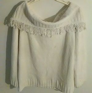 **SOLD** Off White Sweater